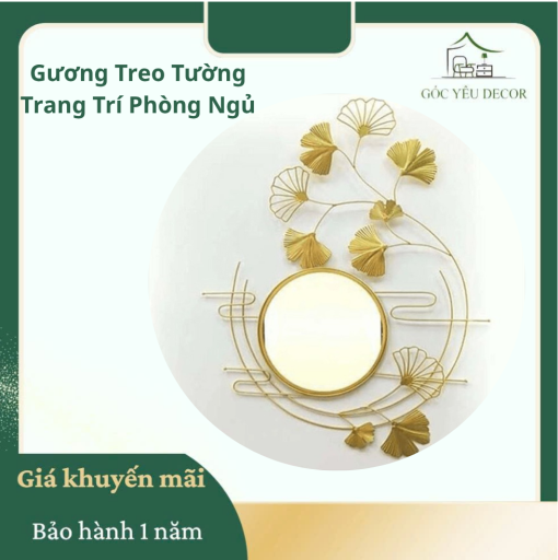 gương treo tường họa tiết