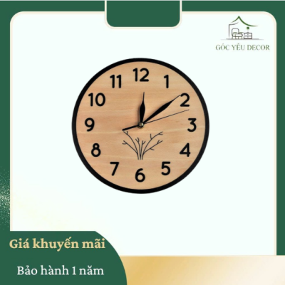 Đồng hồ decor basic